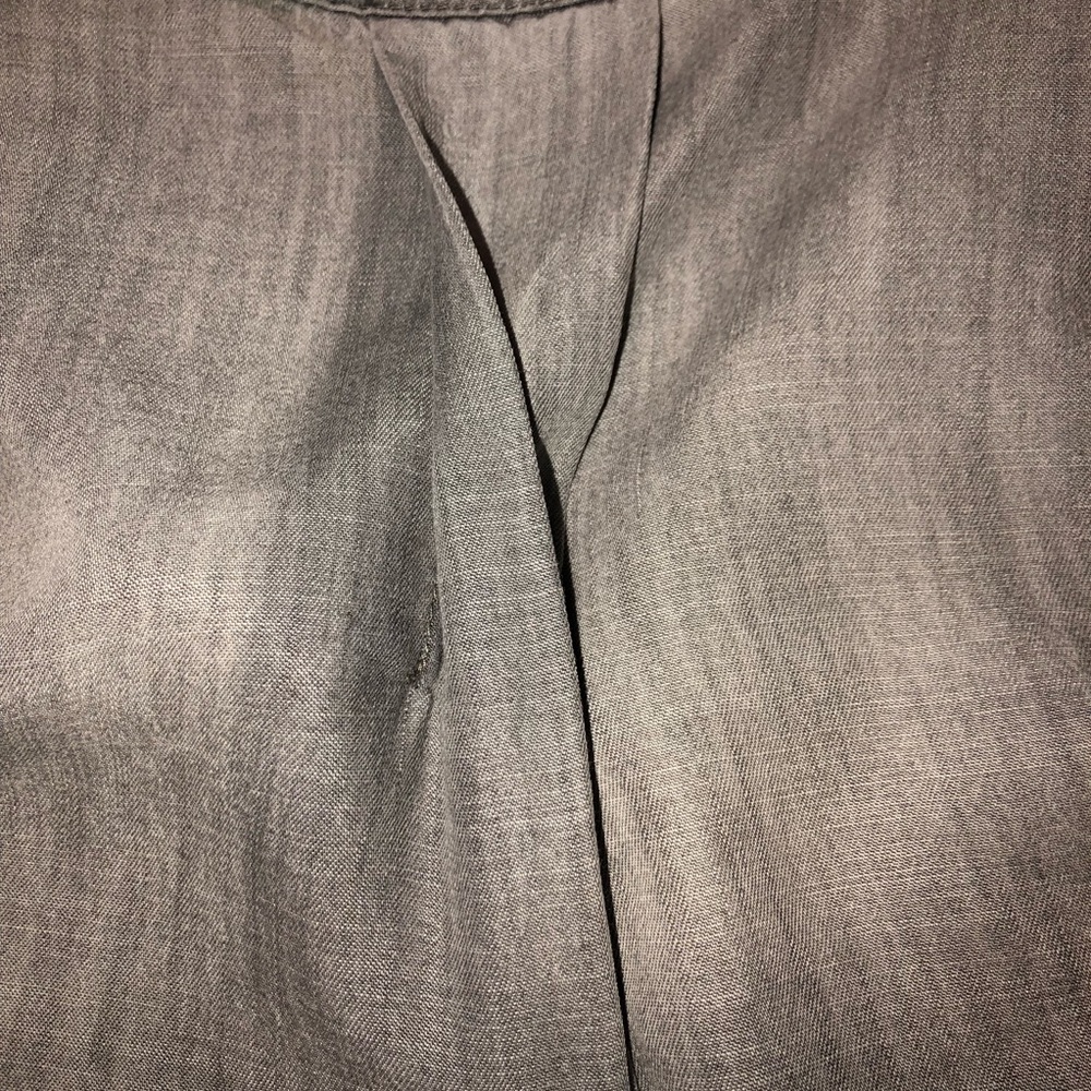 Gray Wash cloth & stone button down shirt - Picture 8 of 8